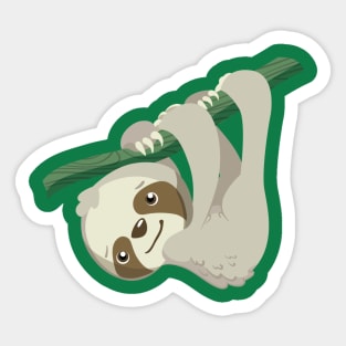 Hang In There, Baby Sloth Sticker